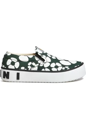 Marni X Carhartt floral-print slip-on sneakers