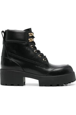 Givenchy Trekker leather combat boots