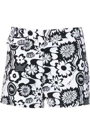 AMIR SLAMA Graphic-print swim shorts