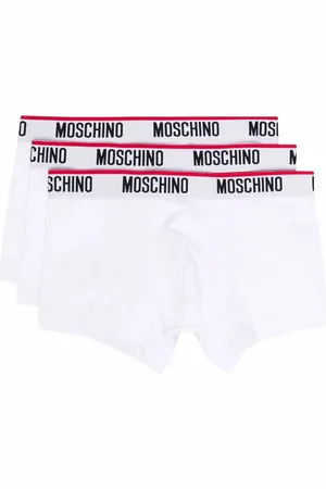 Moschino Logo-waistband three-pack boxers
