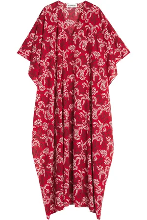 Lanvin Floral-print kaftan