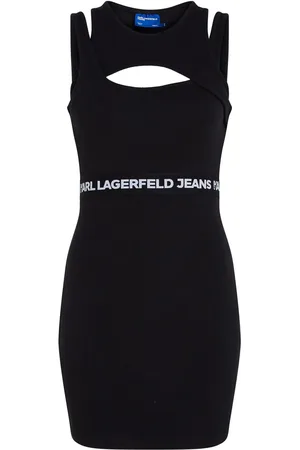 Karl Lagerfeld Layered tank minidress