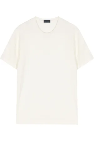 Paul & Shark Crew-neck linen T-shirt