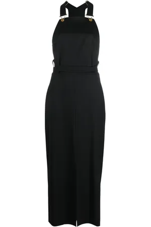 Patou Virgin wool-blend pinafore dress