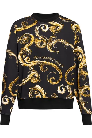 VERSACE Regalia Baroque print cotton sweatshirt