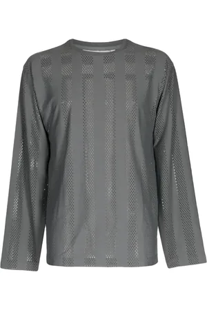 Off-Duty Fike mesh-detail T-shirt