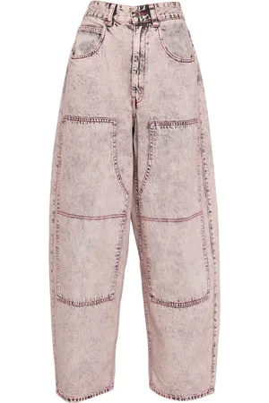 Izzue Panelled straight-leg jeans