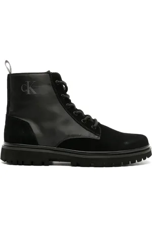 Calvin Klein Eva panelled ankle boots