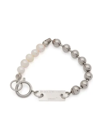 In Gold We Trust Ball chain bracelet