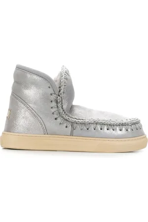 Mou Stitch detail ankle boots