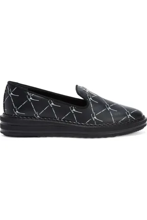 Giuseppe Zanotti Tim logo-lettering loafers