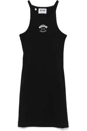 Moschino Logo-print mini dress