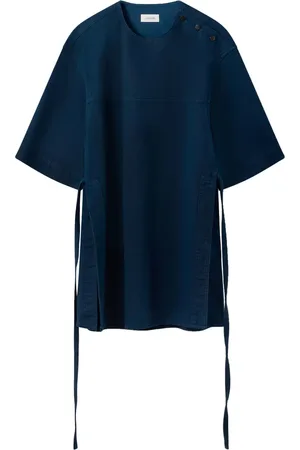 LEMAIRE Side-slit cotton T-shirt