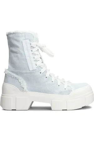 vic matiè Denim 500 combat boots