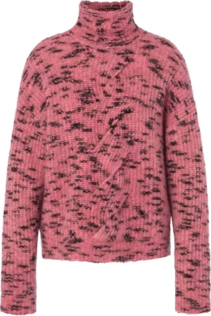 Moschino Roll-neck cable-knit jumper