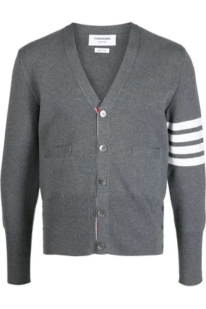 Thom Browne 4-Bar Milano Stitch cardigan