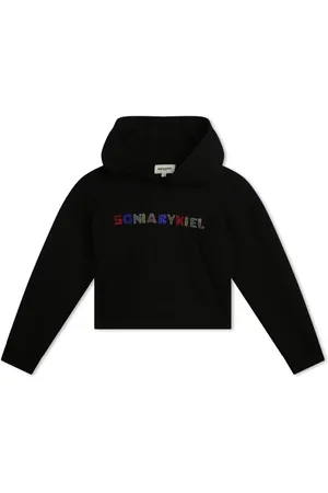Sonia Rykiel Enfant Logo-embellished cotton hoodie