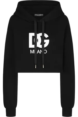Dolce & Gabbana Logo-patch cotton hoodie