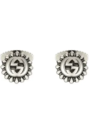 Gucci Sterling Interlocking G cufflinks