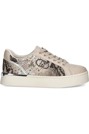 Liu Jo Snakeskin-print panelled sneakers