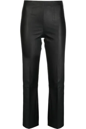 By Malene Birger Florentina cropped leather trousers
