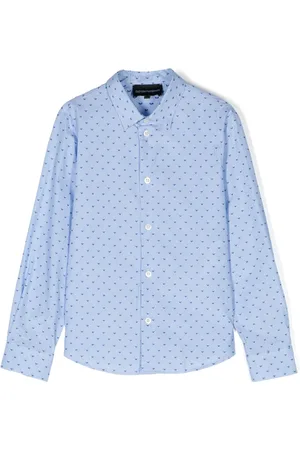 Emporio Armani Striped cotton shirt