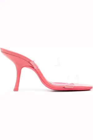By Far 95mm transparent-strap sandals