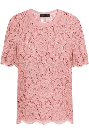 Dolce & Gabbana Floral lace top