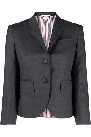 Thom Browne Cropped single-breasted blazer