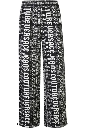 VERSACE Logo-print track pants