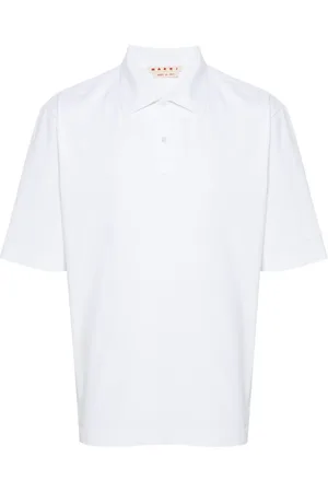 Marni Logo-patch polo shirt