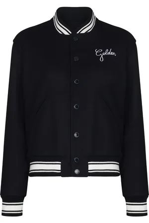 Golden Goose Embroidered-logo bomber jacket