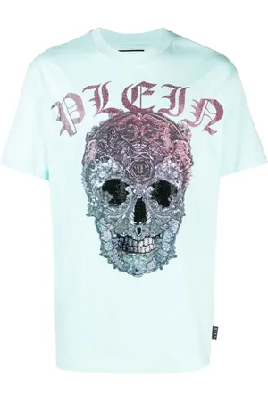 Philipp Plein Skull-embellished T-shirt