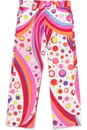 PUCCI Junior Abstract-print trousers