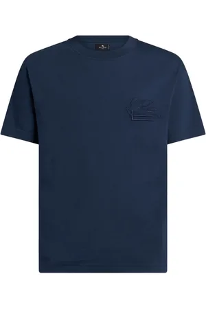 Etro Pegaso-embroidery T-shirt