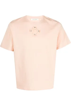 CRAIG GREEN Eyelet-detail short-sleeve T-shirt
