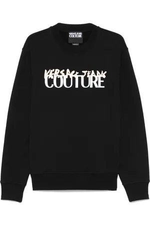 VERSACE Logo-print sweatshirt