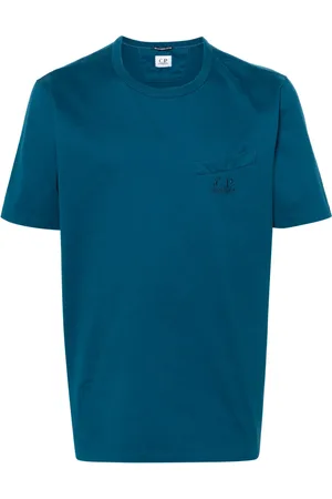 C.P. Company Logo-embroidered cotton T-shirt