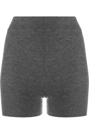 Cashmere In Love Alexa ribbed-knit biker shorts