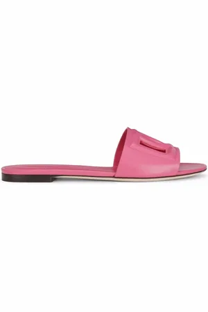 Dolce & Gabbana DG Logo leather sandals
