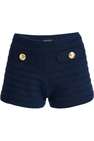 Retrofete Sandra ribbed knit shorts