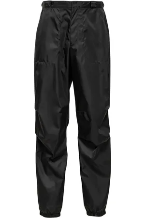 Prada Mid-rise tapered-leg trousers