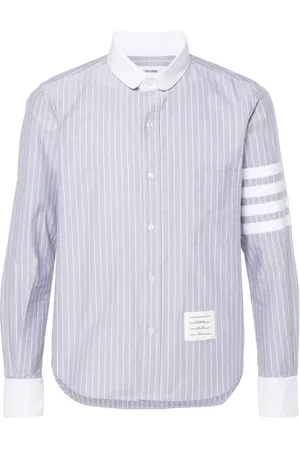 Thom Browne 4-Bar striped shirt