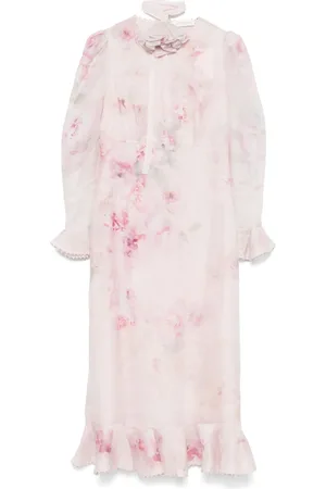 ZIMMERMANN Crush Flower midi dress