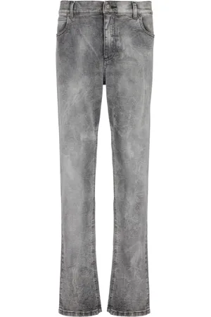 Balmain Mid-rise straight-leg jeans