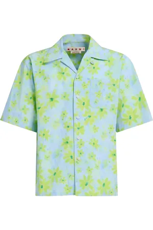 Marni Floral-print cotton shirt