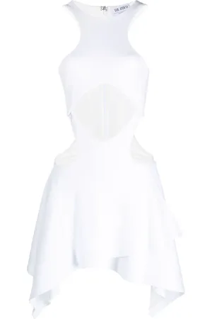 The Attico Magnolia cut-out minidress