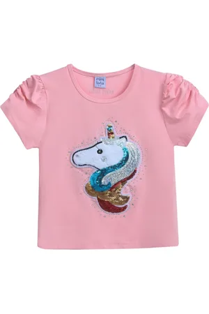 Mimi Tutu Unicorn-appliqu?? T-shirt