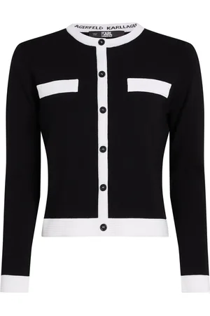 Karl Lagerfeld Contrasting-trim cardigan