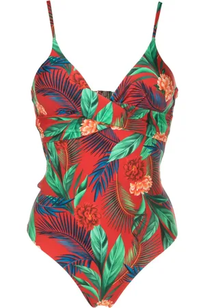 Lygia & Nanny Bianca botanical-print swimsuit